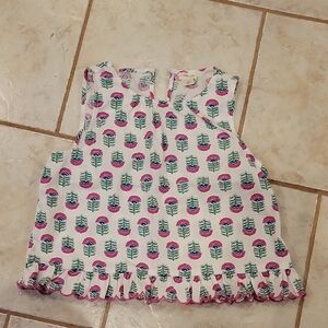 Crewcuts Pink and Green Patterned Camisole